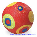 Red Color 8.5 Inch Rubber Playground Balls